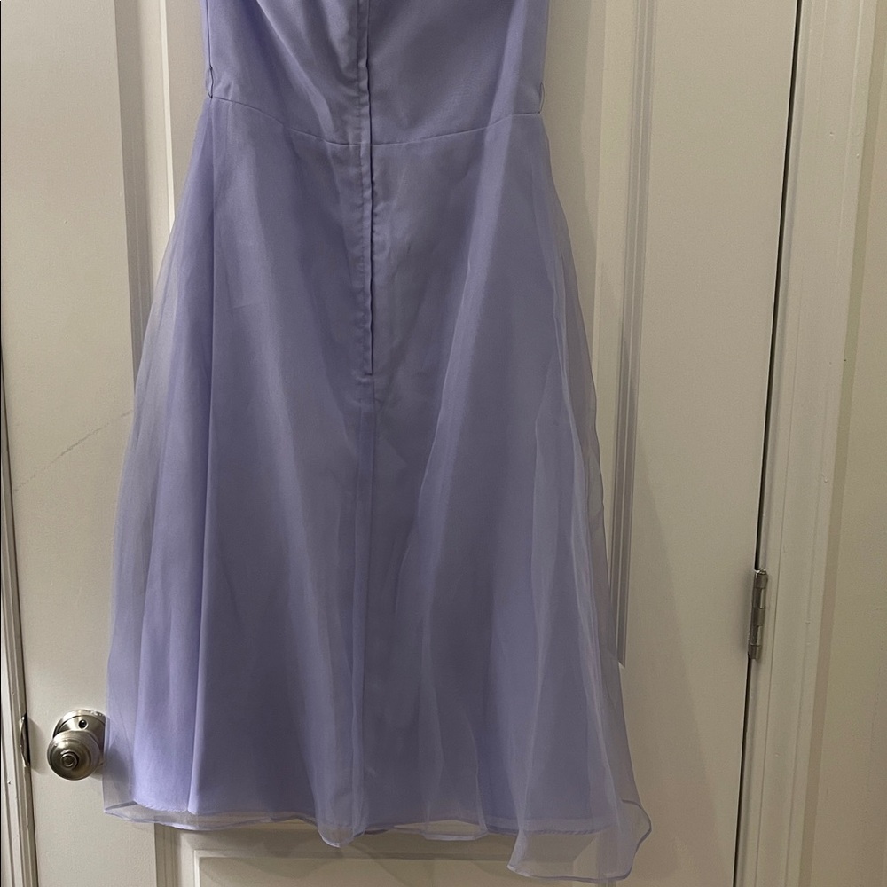 Alfred Angelo Lavender Strapless Dress - Picture 11 of 11